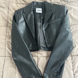 ZARA leather jacket